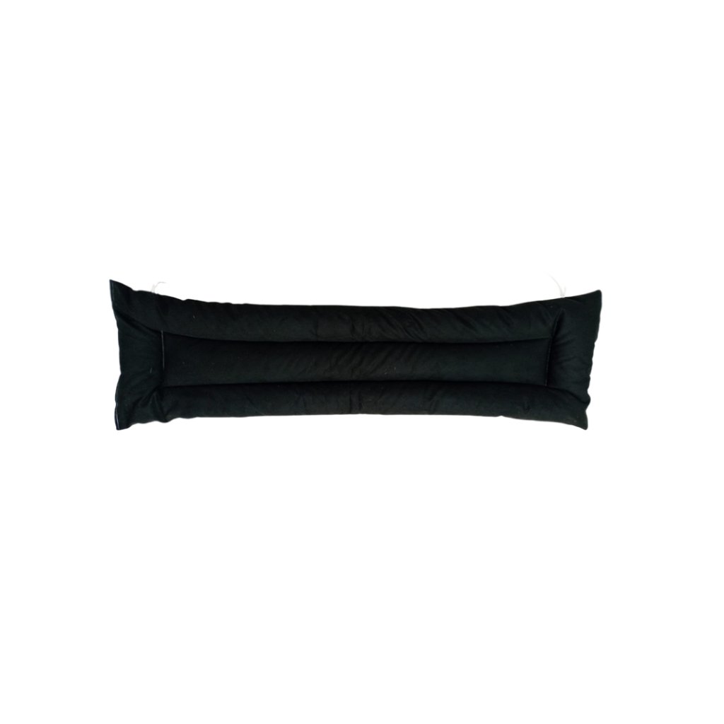 Almofada Futon 120 Cm X 50 Cm Liso:preto