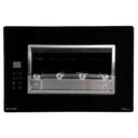 Ver imagem 2 de Churrasqueira Elétrica Titan Embutir 4 Espetos 3000W Bivolt Inox Vidro Touch 350C