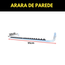 3 Cabideiros Araras Rt com Organizador de Cabides Suporte Reforçado Loja Closets - 2