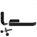 Ver imagem 4 de Kit de Acessórios para Banheiro Preto Fosco 6 Peças Fs