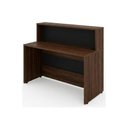 Ver imagem 3 de Balcão de Atendimento 1.35x1,13x0,60m - s/ Gavetas - Workstart - Marsala/Preto - 63083