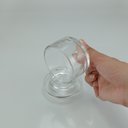 Ver imagem 7 de Queijeira e Manteigueira de Vidro Transparente 9x9x9cm Tampa Servir Mesa Queijo