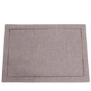 Ver imagem 4 de Jogo Americano 4 Lugares 35x50cm Glamour Taupe Argivai