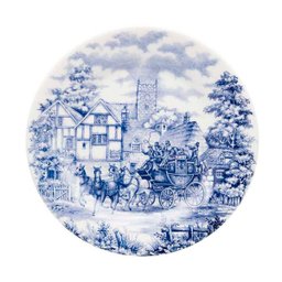 Prato de Sobremesa Cerâmica 18cm Donna Cena Inglesa 12 Unidades – Biona - 2
