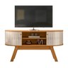 Rack para Tvs 55" com 2 Portas Nottingham Naturale Off White - 1