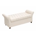 Ver imagem 5 de Puff Baú 160cm Charles Courino Off White - Sallar Home