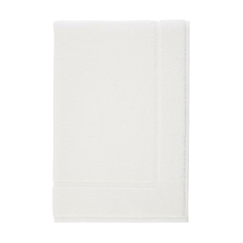 Toalha de Piso 100% Algodão Juliet 48cm X 70cm Karsten:branco