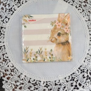 Guardanapo de Papel Coelha 32,5x32,5cm