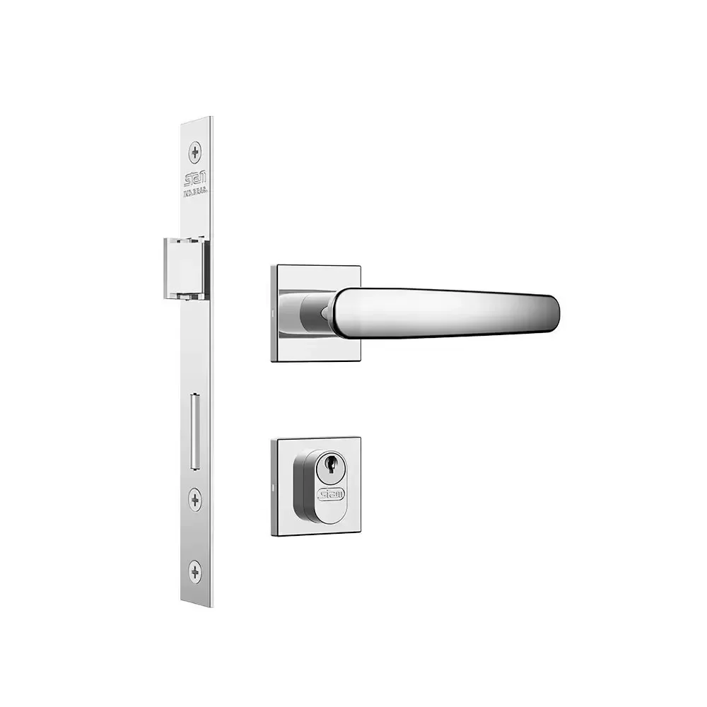 Fechadura Classic 3100 Ros. Quadrada 40 Ext. Inox - 4