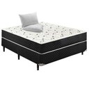 Ver imagem 2 de Cama Box Casal Ortopédica Conjugada 52x138x188 - Tampo Branco
