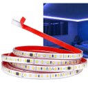 Ver imagem 1 de Fita Led Smd Dupla Face 3 Metros Luz Direta Azul Iluminaçao Teto Rebaixado Gesso Sanca Perfil Quarto