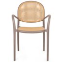 Ver imagem 3 de Kit 2 Cadeiras de Jantar Roma com Braço para Sala e Cozinha