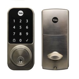 Fechadura Digital Yale Ydd 120 com Senha e Chave - a Prova D`água - 1