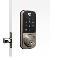 Fechadura Digital Yale Ydd 120 com Senha e Chave - a Prova D`água - 2