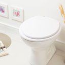 Ver imagem 3 de Assento Sanitario Poliester Oval Branco Icasa