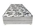 Ver imagem 2 de Cama Box Solteiro Suede Cinza + Colchão Solteiro Suede Cinza Espuma 88x188x55