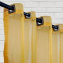 Ver imagem 2 de Cortina Voil 3,00 X 2,50 Amarelo | Magic Enxovais