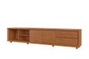 Ver imagem 3 de Rack Premium com Portas e Gavetas para TV até 75 pol. 250 cm Naturalle - Mavaular