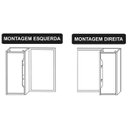 Ver imagem 6 de Espelheira para Banheiro 60 Cm 1 Porta Bn3648 Branca Tecno Mobili