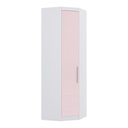 Ver imagem 1 de Guarda Roupa Modulado Alpes 1 Porta Canto Diagonal - Módulo Luciane:rosa