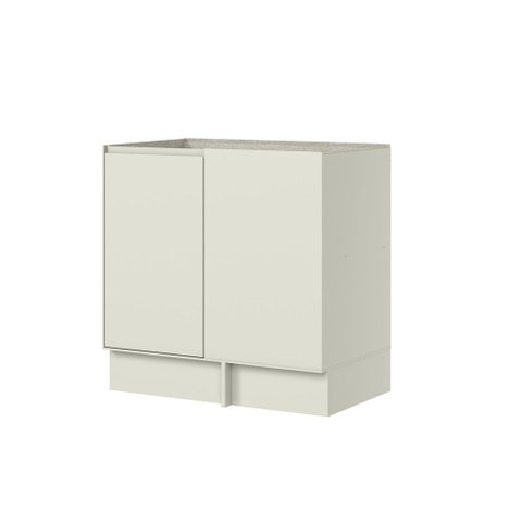 Balcão Canto Reto 1 Porta 100% MDF Fineze Henn