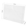 Display Acrílico Porta Folha A6 L Horizontal 50 Unidades - 5