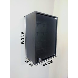 Vitrine Expositor Canaletada Porta Vidro Temperado Semi Joia - 5