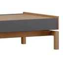 Ver imagem 6 de Mesa de Centro para Sala 100cm Soleil Tauari/grafite F07 - Mpozenato