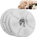 Ver imagem 1 de Refil Filtro 4 Unidades Carvao Ativado Fonte Agua Gato Cachorro Pet Bebedouro Limpa Potavel Leva pra