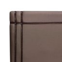 Ver imagem 4 de Cabeceira Estofada Royal em Madeira de Eucalipto 90cm Suede com Fita Marrom Claro Speciale Home