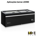 Ver imagem 5 de Kit 5 Peças Lâmpada Led Geladeira Freezer 12v 14w 890mm:12v/branco-quente