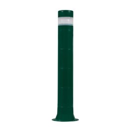 Poste Balizador Luminária Aura Casa Sítio Jardim 55cm Verde - 1