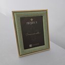 Ver imagem 4 de Porta Retrato Mdf - Linho Verde - Dourado 15 X 20cm