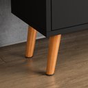 Ver imagem 5 de Sapateira Organizadora Classic com Portas Basculantes e Gaveta Preto Jm3
