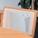 Ver imagem 7 de Conjunto Mesa com 4 Cadeiras Extensível com Encosto Tela 100% Mdf Preto Bege Dalla Costa