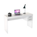 Ver imagem 2 de Escrivaninha Office Plus 2 Gavetas 136cm Appunto Branca