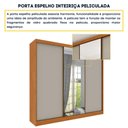 Ver imagem 7 de Guarda-Roupa Casal com Espelho 3 Portas de Correr e 6 Gavetas 270cm Multimóveis CR35495 Cinamomo/