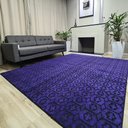 Ver imagem 3 de Tapete Carpete Sala Quarto Elegante Geométrico 2,00 X 3,00 - Cor Violeta