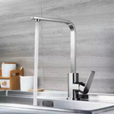 Ver imagem 1 de Torneira Cozinha Bancada Monocomando Inox Quente/frio Fc-58