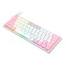 Teclado Gamer Redragon Anivia Branco Rosa Rgb Switch Marrom - 4