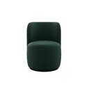 Ver imagem 1 de Poltrona Decorativa Sala Estar Orgânica Bia Boucle Verde - Montanaris Decor