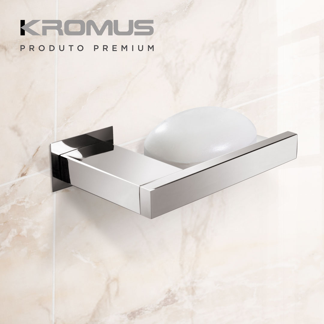 Kit Acessórios Para Banheiros 6 Peças Inox - Kromus Kitrt6 - 11