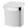 Lixeira Branca Compacta Para Pia Cozinha Escritório 2,5 Litros - Wp Connect Lixeira Compacta 2,5 L C - 1