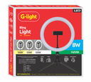 Ver imagem 5 de Ring Light 10 8w C/ Tripé de Mesa e Suporte Celular - G-light