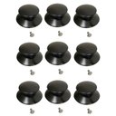 Ver imagem 1 de Kit 9 Pegador Puxador Panela Tampa Vidro e Ferro e Parafuso