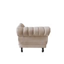 Ver imagem 7 de Recamier Decorativo Divã Amsterdã 147cm Lado Direito Veludo Bege