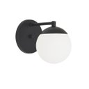 Ver imagem 3 de Kit 2 Arandelas Jabuticaba Preta Globo de Vidro.