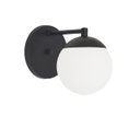 Ver imagem 3 de Kit 2 Arandelas Jabuticaba Preta Globo de Vidro.