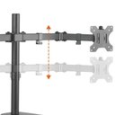 Ver imagem 3 de Suporte para 2 Monitores de 13 a 27 Vesa 75×75 - 100×100