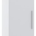 Ver imagem 4 de Guarda Roupa Modulado Sapateira 50cm 1 Porta Taiga Branco L01 - Mpozenato